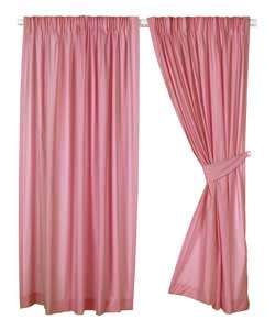 Baby Pink Cutains lined with Block Out