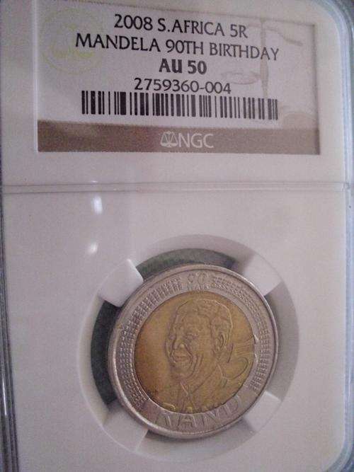 AU50 2008 BIRTHDAY R5 NGC GRADED AT A R1 START! COMPLETE YOUR SET NOW!!!!!!!!!!!