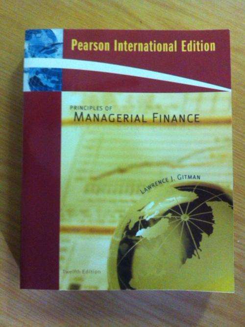Principles of Managerial Finance. Twelfth Edition