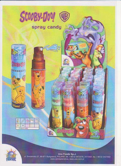 Scooby Doo spray candy