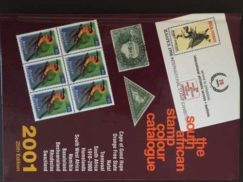 SACC 2001 South African Stamp Colour Catalogue Edition 25