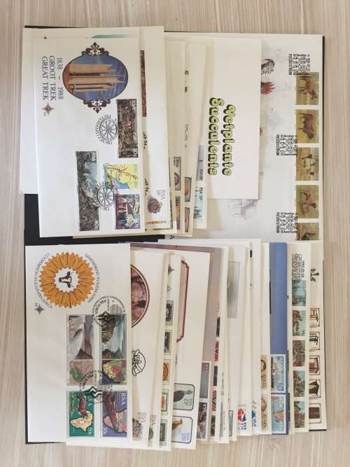 RSA Odd Lot FDC set 3.26 to 5.20 (approx. 70 covers) - BARGAIN Price is for all the FDC's together