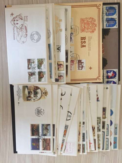 RSA Odd Lot FDC set 3.26 to 5.20 (approx. 70 covers) - BARGAIN Price is for all the FDC's together