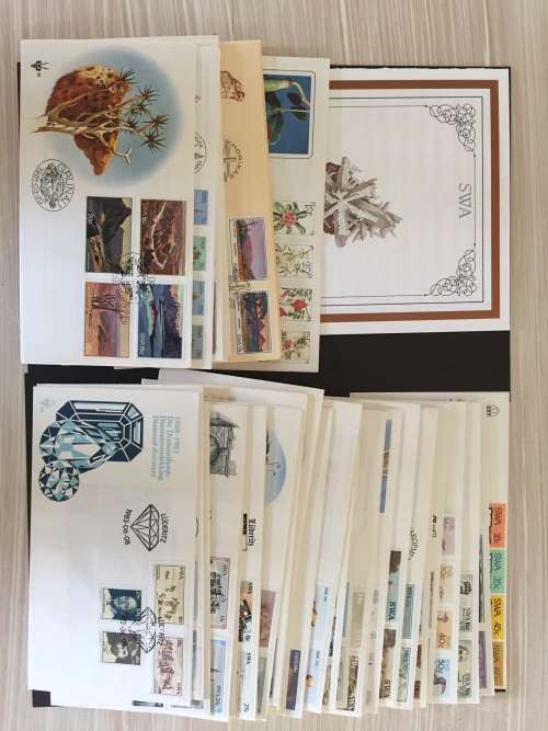 SWA Odd Lot FDC set 32 to 66 + 4.1 + 4.2 (approx 40 covers) - BARGAIN Price is for all the FDC's