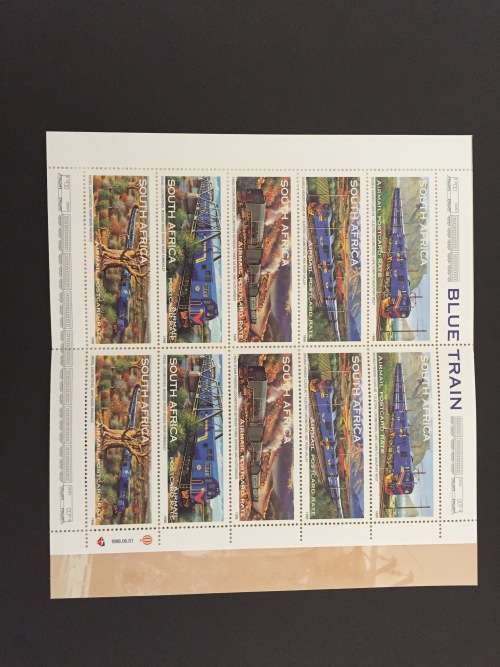 RSA Blue Train Stamp Booklet