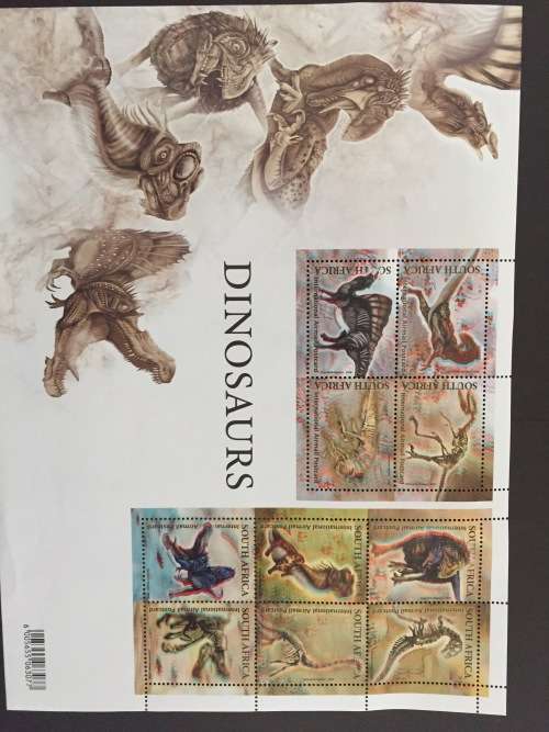 RSA 2009 Dinosaurs Mint Stamps