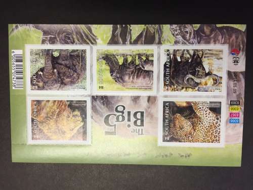 RSA Mint Stamps - 2014 Big Five Animals