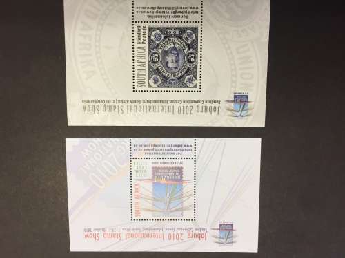 RSA Mint Stamps - 2010 International Stamp Show M/ sheets