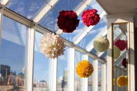 Event decor Pom Poms