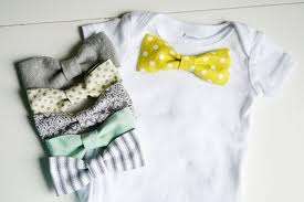 babygrows, onesies, bow-ties, baby shower gifts, baby shower decor