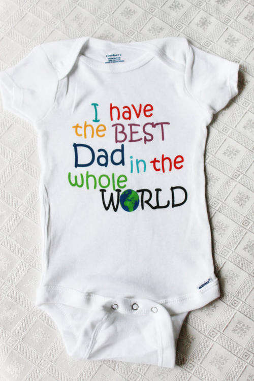Fathers Day Onesies - Personalised!