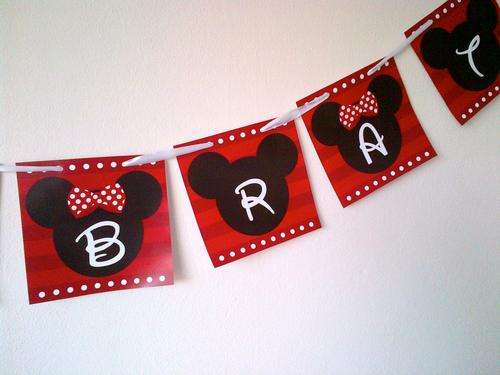 Minnie Mouse party decorations