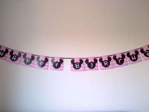 minnie mouse party decorations