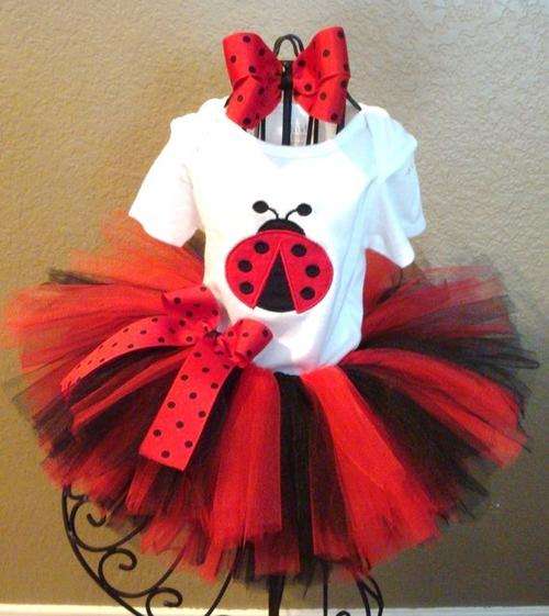 Ladybug tutu set