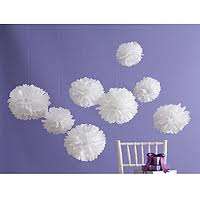 Hanging Pom Poms Decor - SALE!!