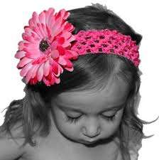 Flower head bands