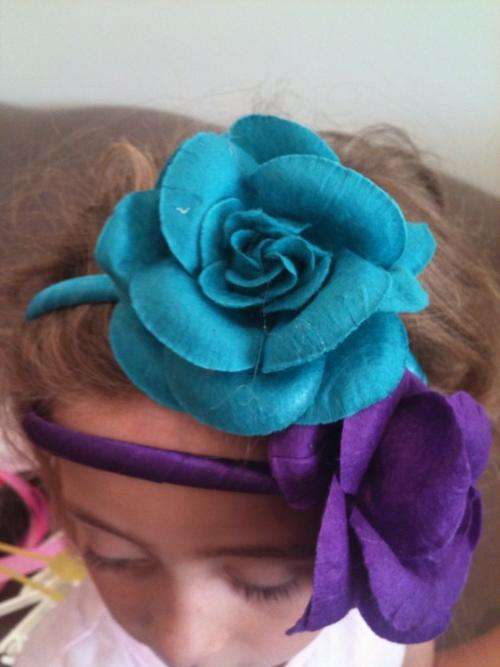 Flower alice bands