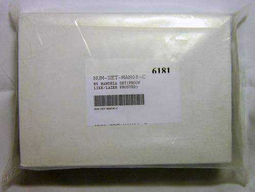 "The Nelson Mandela Commemorative Set #6181" - Still sealed as from SA Mint**