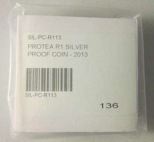 ***Nelson Mandela - 2013 Protea Silver PROOF R1 with certificate #136***Still Sealed***