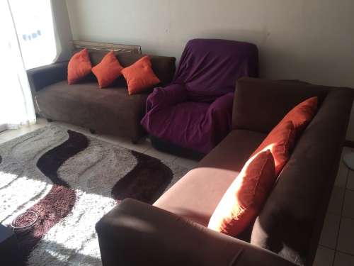 L-Shapes Lounge suite (suede)