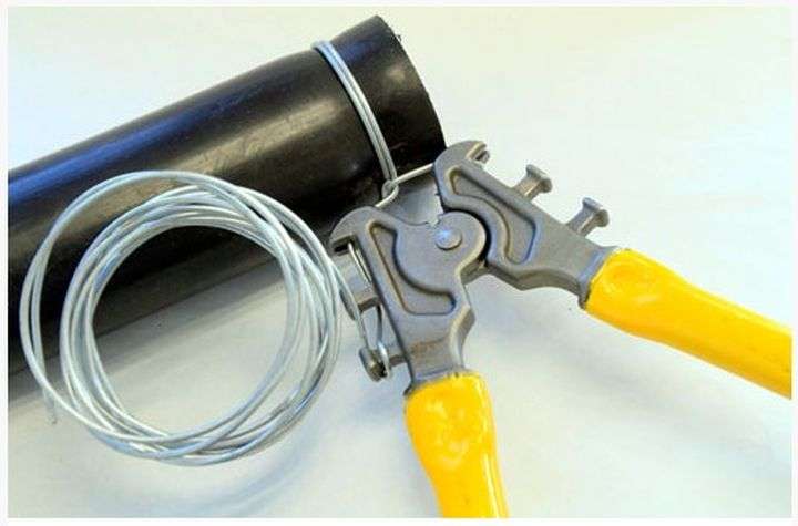 Magi-Clamp: Wire Clamping Tool / Wire Clamp Making Tool / Wire Tying Tool (Jumbo Model)