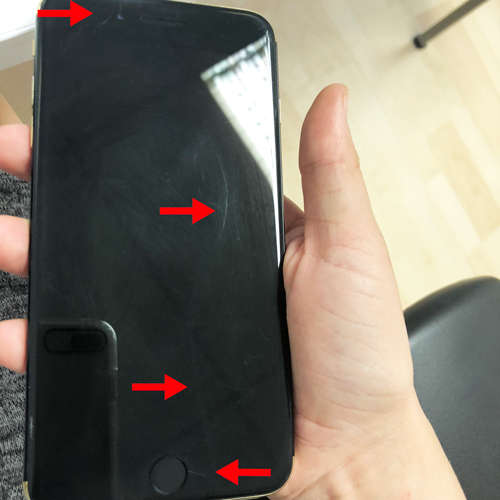 Apple iPhone7 PLUS 256GB LIMITED EDITION Designo Black & Gold