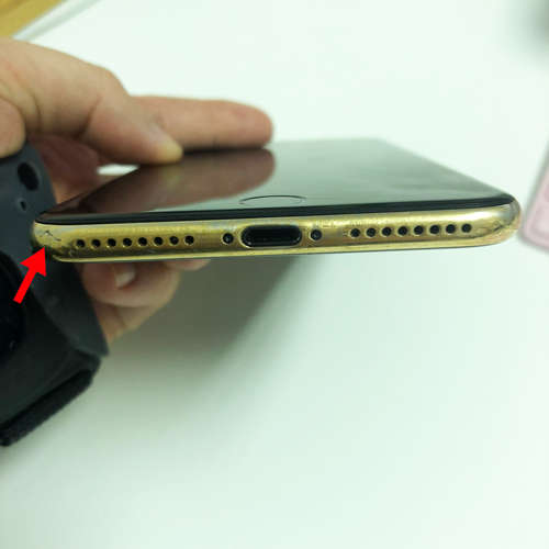 Apple iPhone7 PLUS 256GB LIMITED EDITION Designo Black & Gold