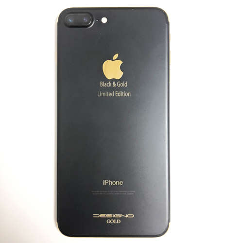 Apple iPhone7 PLUS 256GB LIMITED EDITION Designo Black & Gold