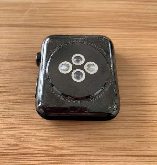 Apple Watch (1st Generation) Space Black Stainless Steel 42 mm - Pre-owned (FREE SHIPPING)