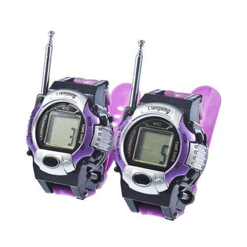 In Stock - Kids Two Way Radio Spy Walkie Talkie Watches - Pink
