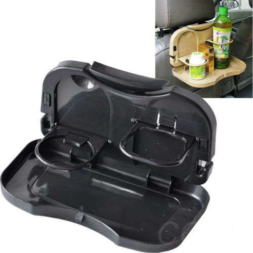 In Stock - Foldable Car Backseat Foot Tray - Black