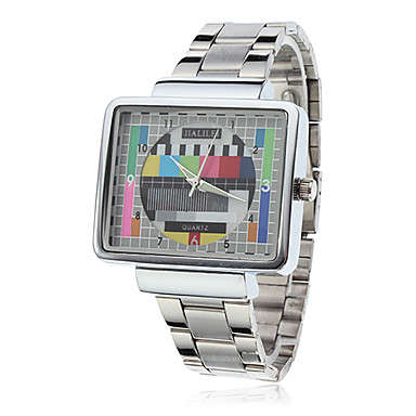 IN STOCK - Funky Retro Unisex Silver Colour TV Style Watch