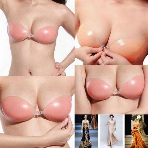 IN STOCK - Self Adhesive Invisible Silicone Gel Bra C Cup