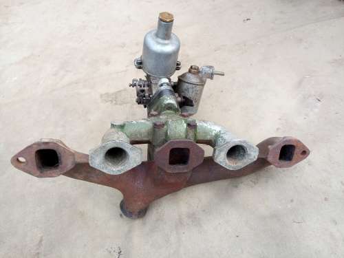 Morris Minor SU Carb and Manifolds