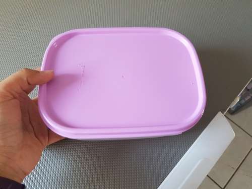 Tupperware Compact 1 Purple Daisy