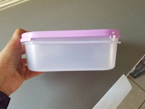 Tupperware Compact 1 Purple Daisy