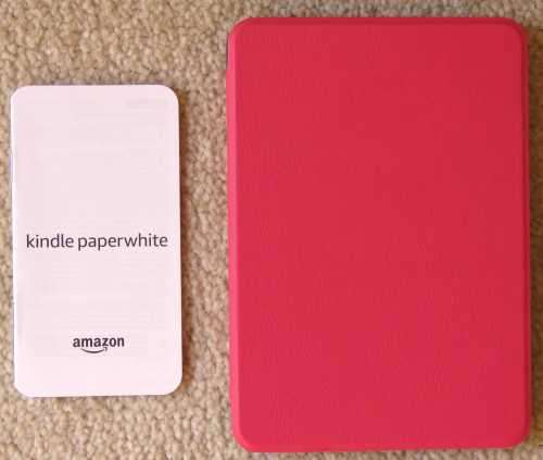 KINDLE, 10th gen, Paperwhite with 8 GB memory and magnetic cover