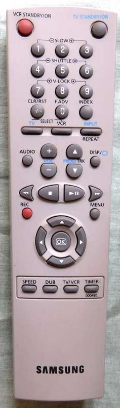 SAMSUNG VHS CASSETTE VIDEO RECORDER/PLAYER