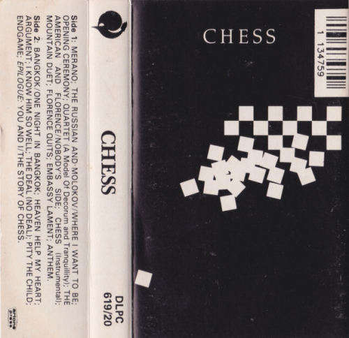 Chess (Benny Andersson ABBA) - Cassette Tape
