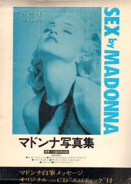 MADONNA - Sex - Oversized Book Rare