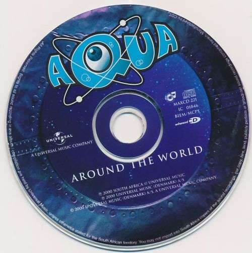 Aqua - Around The World CD Single - MAXCD221