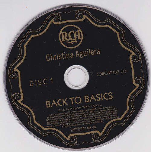 Christina Aguilera - Back To Basics Double CD - CDRCA7157