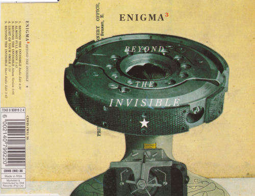 Enigma - Beyond The Invisible CD Single - CDVIS(WS)36