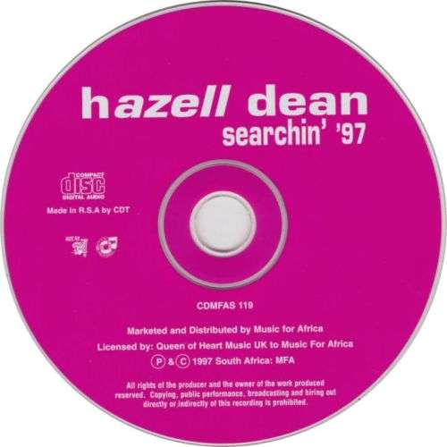 Hazell Dean - Searchin' 97 CD Single - CDMFAS119