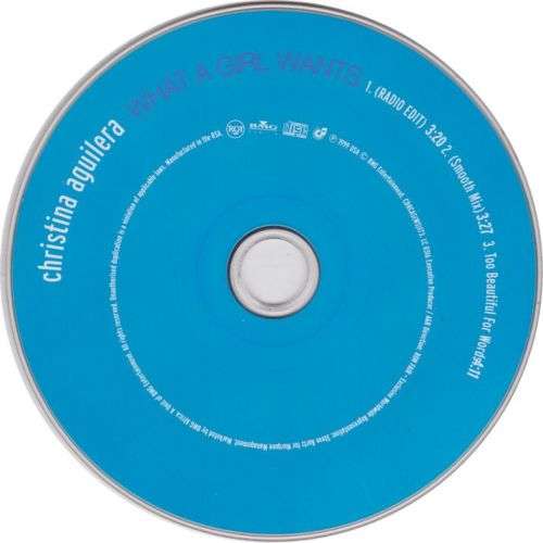 Christina Aguilera - What A Girl Wants CD Single - CDRCA(WS)173