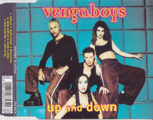 Vengaboys - Up And Down CD Single - CDVIS(WS)111