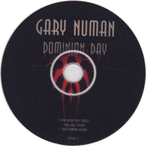 Gary Numan - Dominion Day Import CD - CLP0347-2