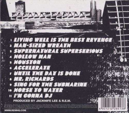 REM - Accelerate - South African CD - WBCD2176