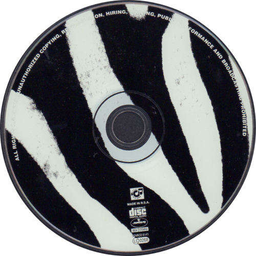 YELLO - Zebra - South African CD - STARCD6141
