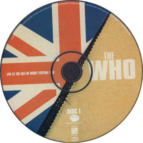 WHO - Live At The Isle Of Wight - South African CD - EDGCD399